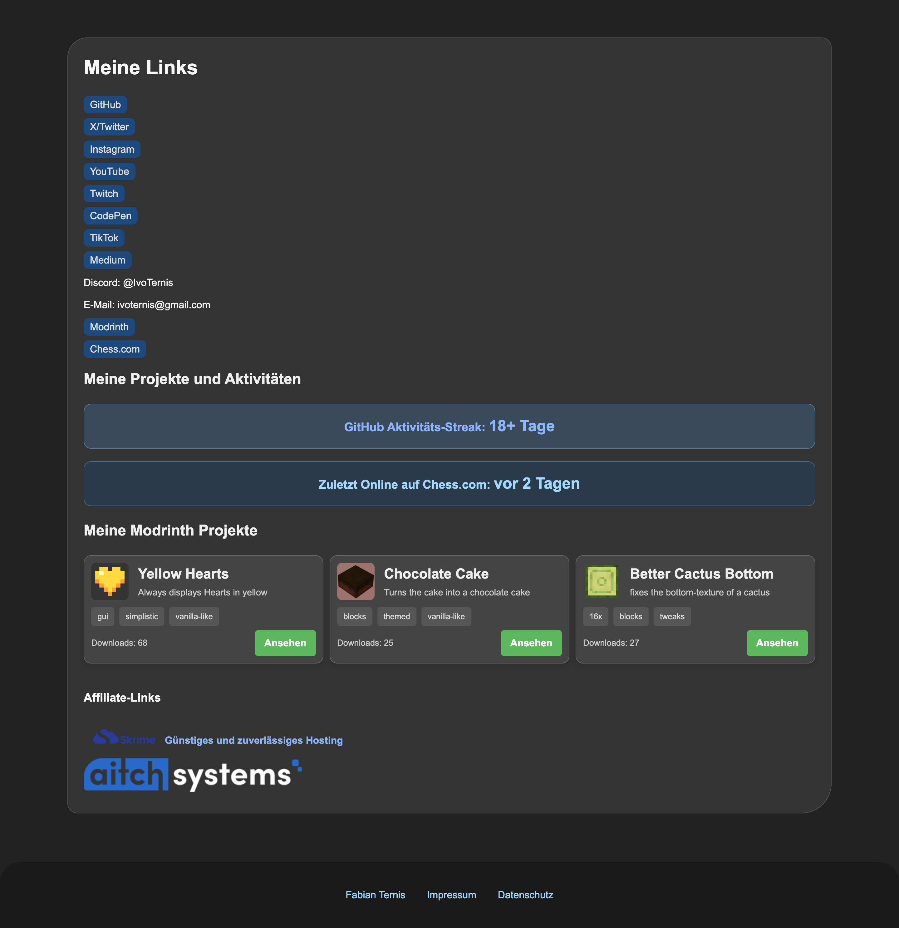 ivoternis.de Light Mode