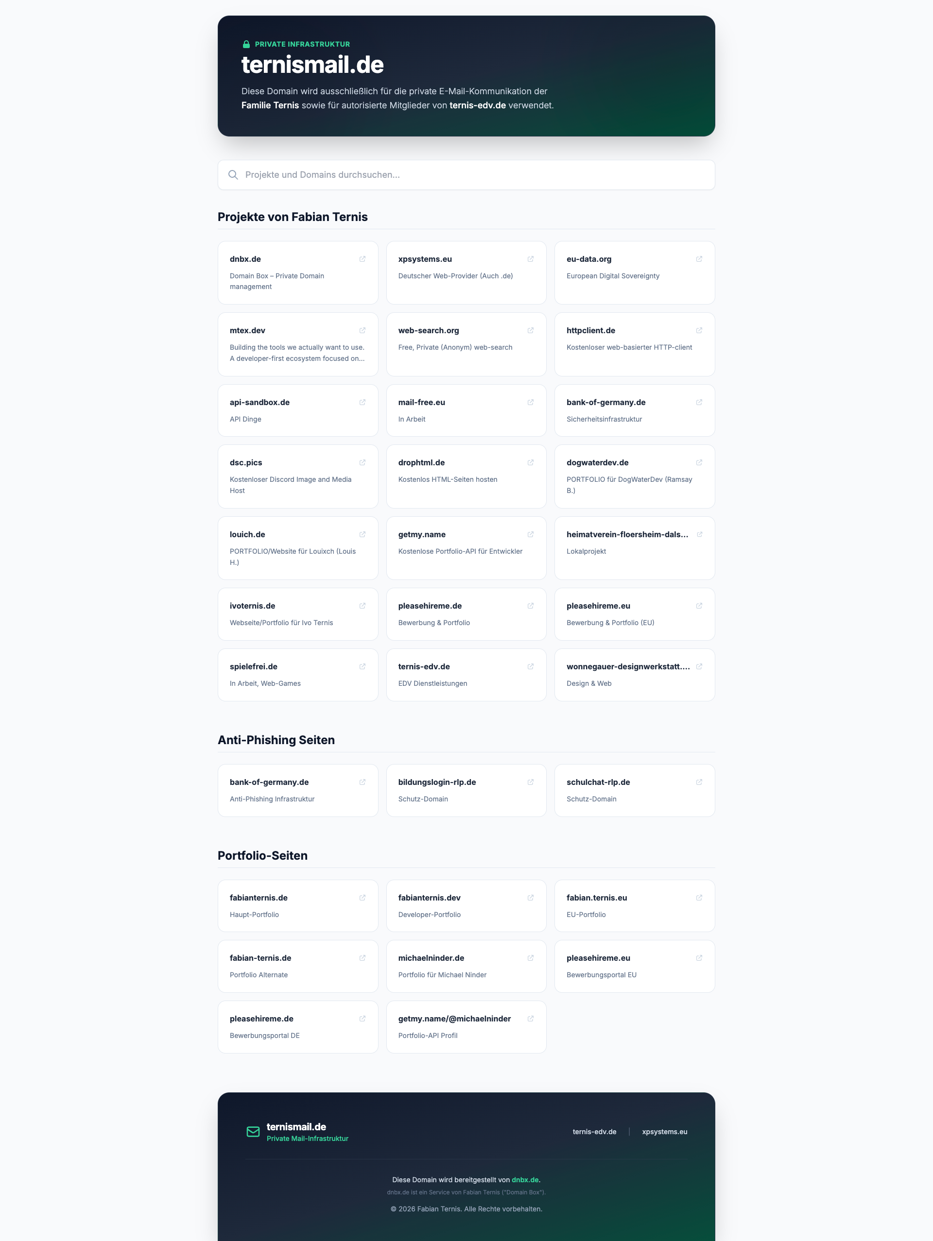 ternismail.de Preview